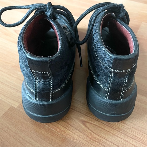 Coach Lace Up  Ankle Boots - Picture 3 of 5